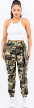 Load image into Gallery viewer, Camo Vibes Cargos
