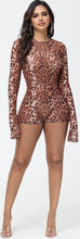 Load image into Gallery viewer, Backless Cheetah Romper
