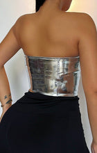 Load image into Gallery viewer, Silver Corset
