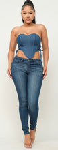 Load image into Gallery viewer, Denim Corset
