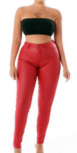Load image into Gallery viewer, Red Coated Pants
