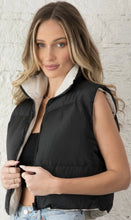 Load image into Gallery viewer, Reversible Puffer Vest
