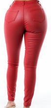 Load image into Gallery viewer, Red Coated Pants
